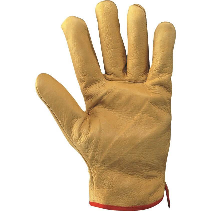 Guanti da lavoro in Pelle Fiore Bovino Felpati Invernali - 218