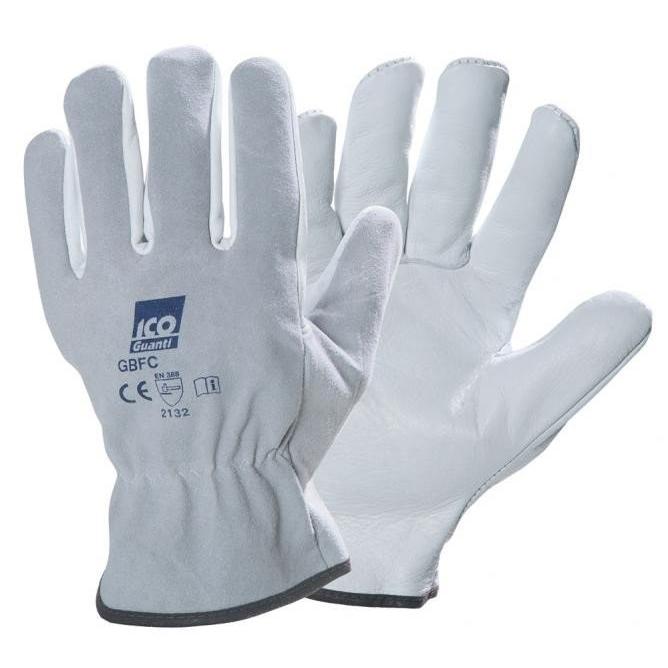 Guanti da lavoro in Pelle Fiore Dorso Crosta 016/1