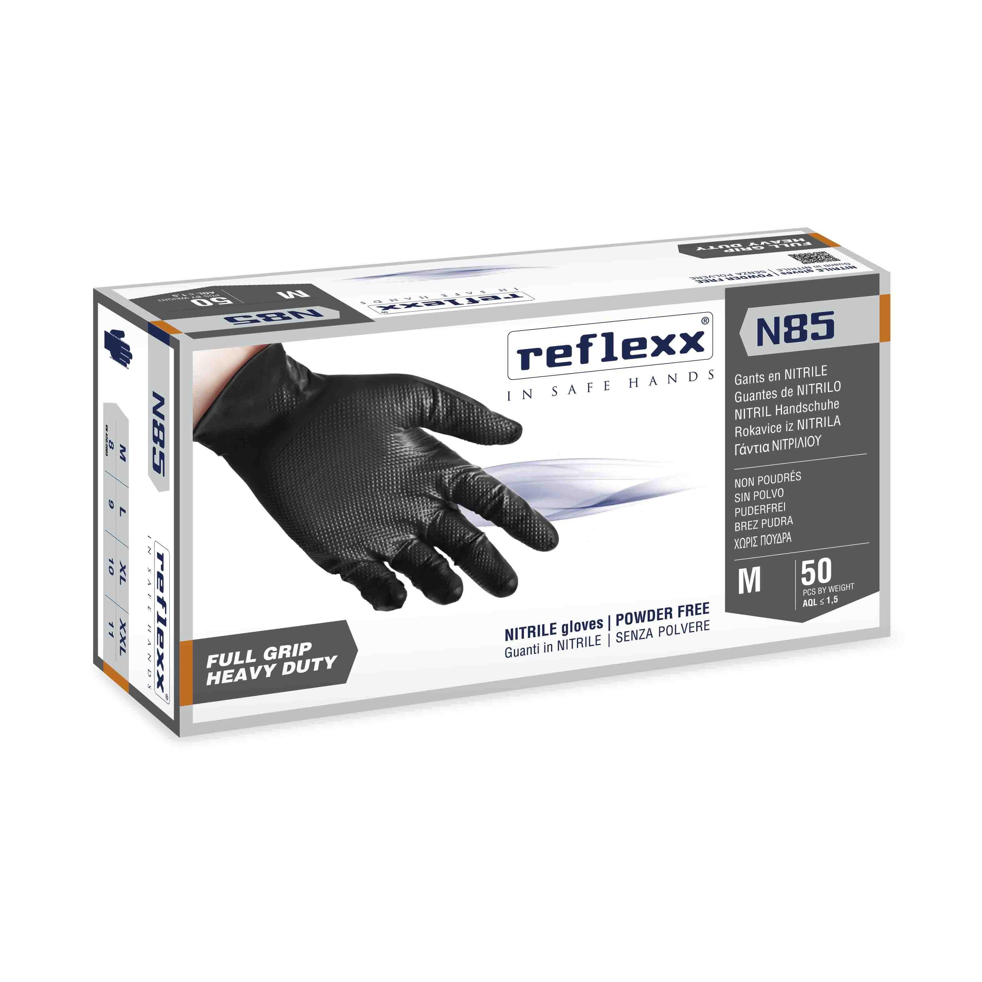 Guanti in nitrile Reflexx N85