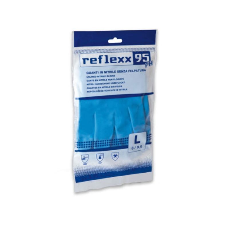 Guanti riutilizzabili in Nitrile Reflexx 95