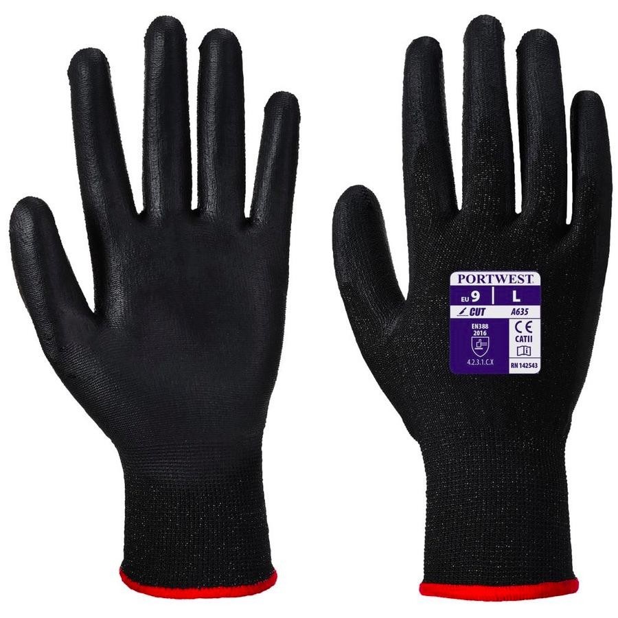 Guanto Antitaglio Livello 3 ad ottima vestibilit� - A635 Portwest