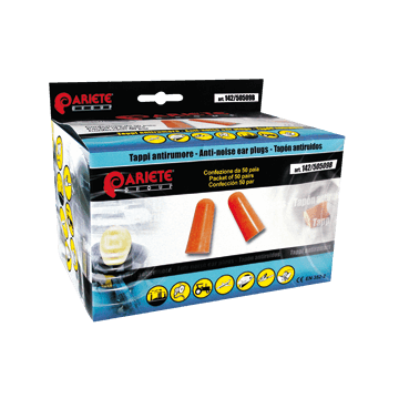 Inserto auricolare in schiuma poliuretanica ARIETE