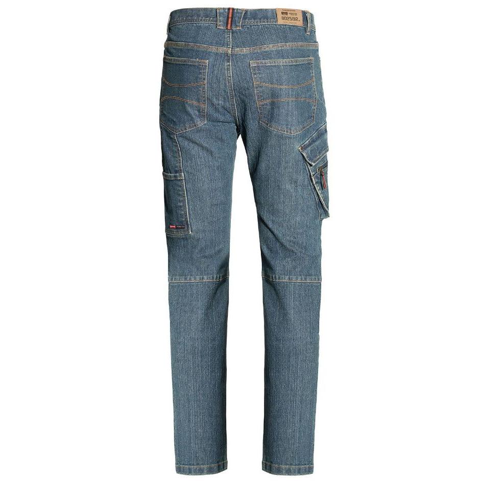 Jeans da Lavoro Multitasche Stretch Issa Line Jest 8025BP