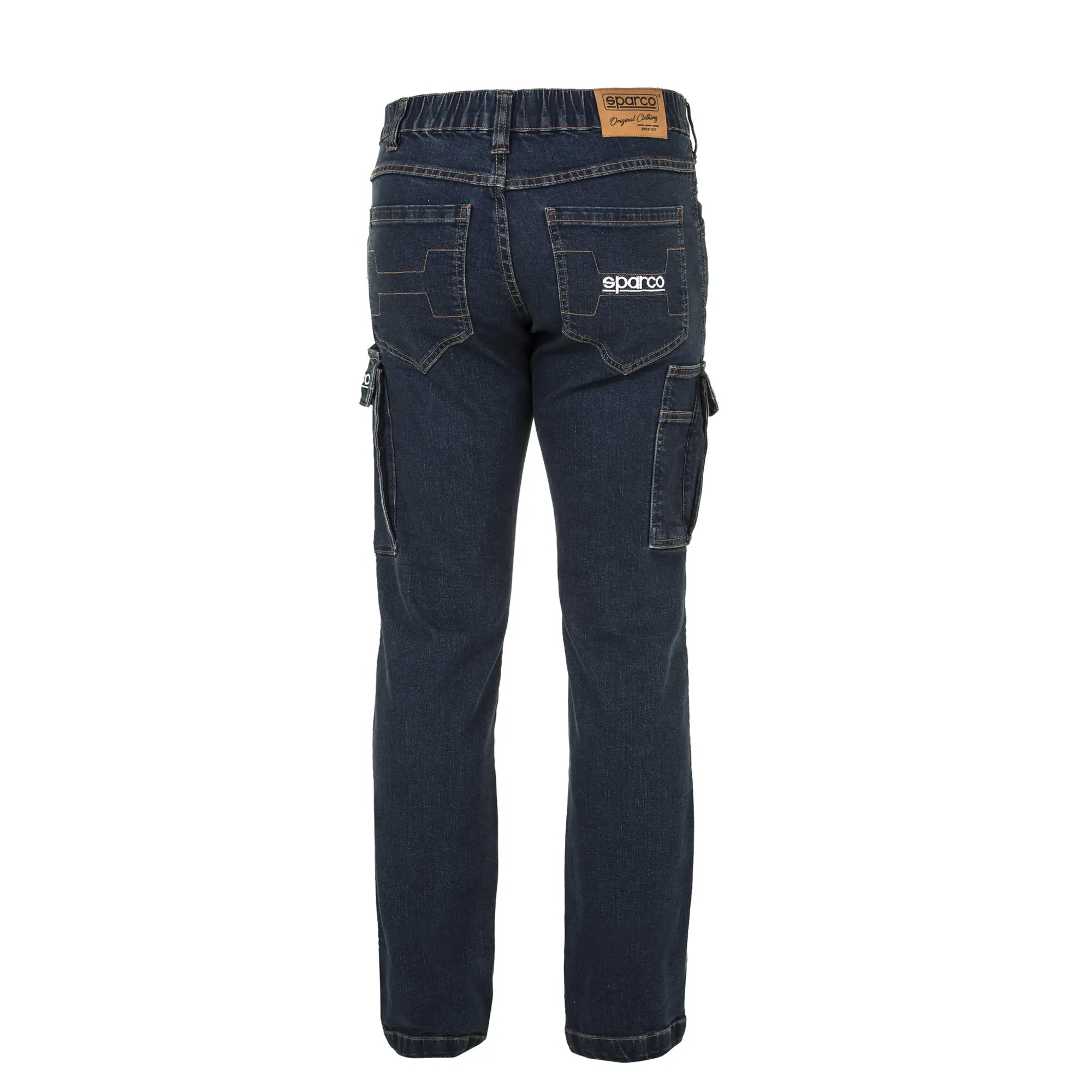 Jeans da Lavoro Stretch Elasticizzati Multitasche Sparco Dallas 02430