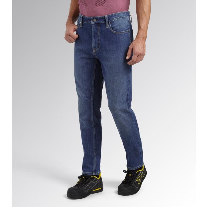 Jeans da Lavoro Stretch Multitasche Diadora Stone 702.179830