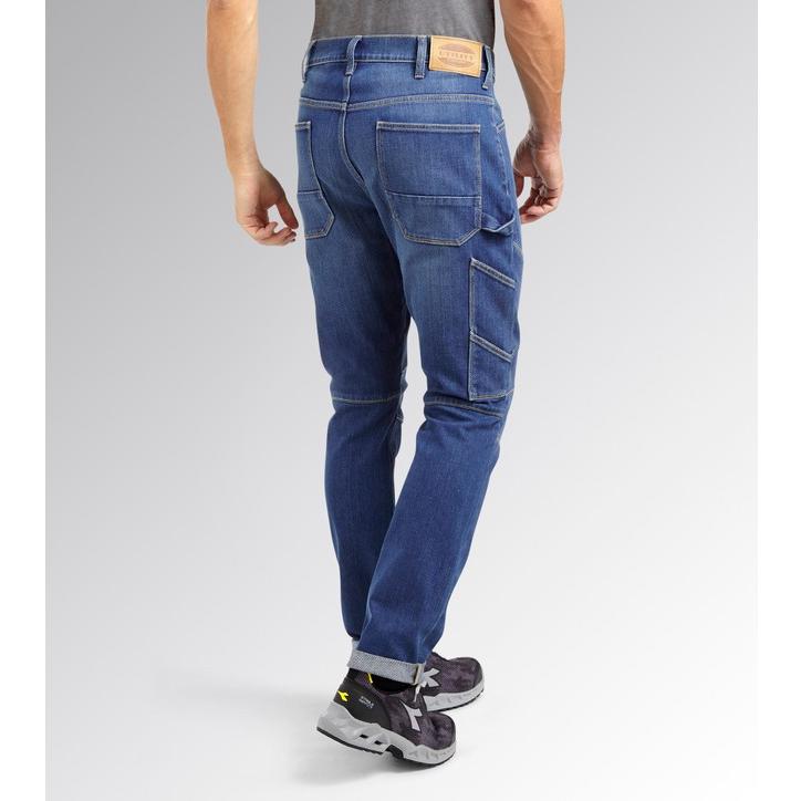 Jeans da Lavoro Stretch Multitasche Diadora Stone Ergo 702.179829
