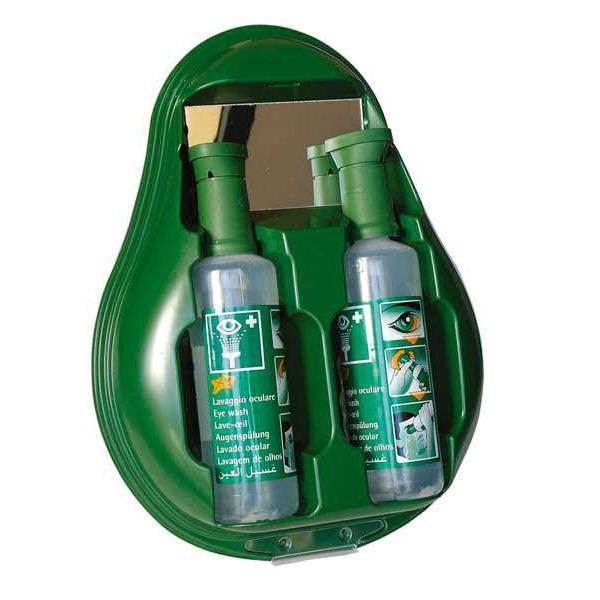 Kit due flaconi lavaggio oculare da lavoro Logica OCULAR