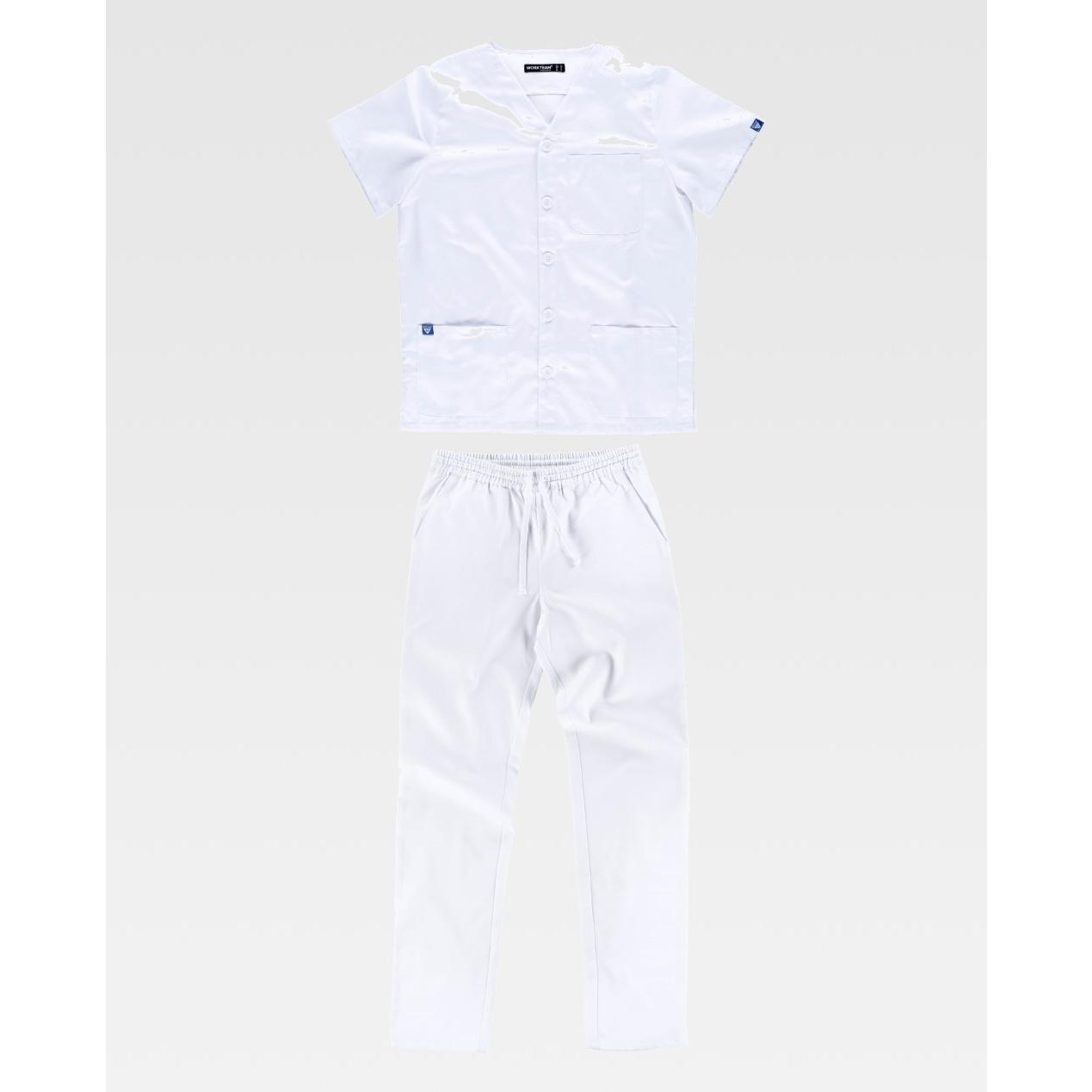 Kit Pantalone e Casacca da Lavoro Workteam Unisex B9166