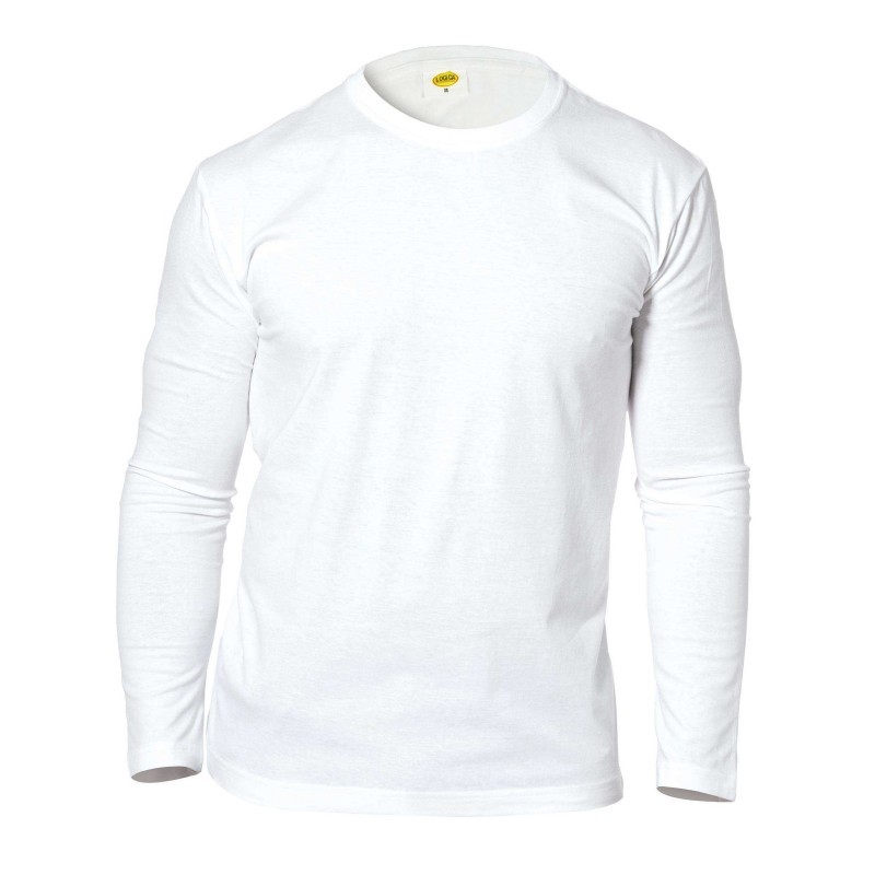 Maglia da lavoro 100% Cotone Manica Lunga Logica GS2500/1-L