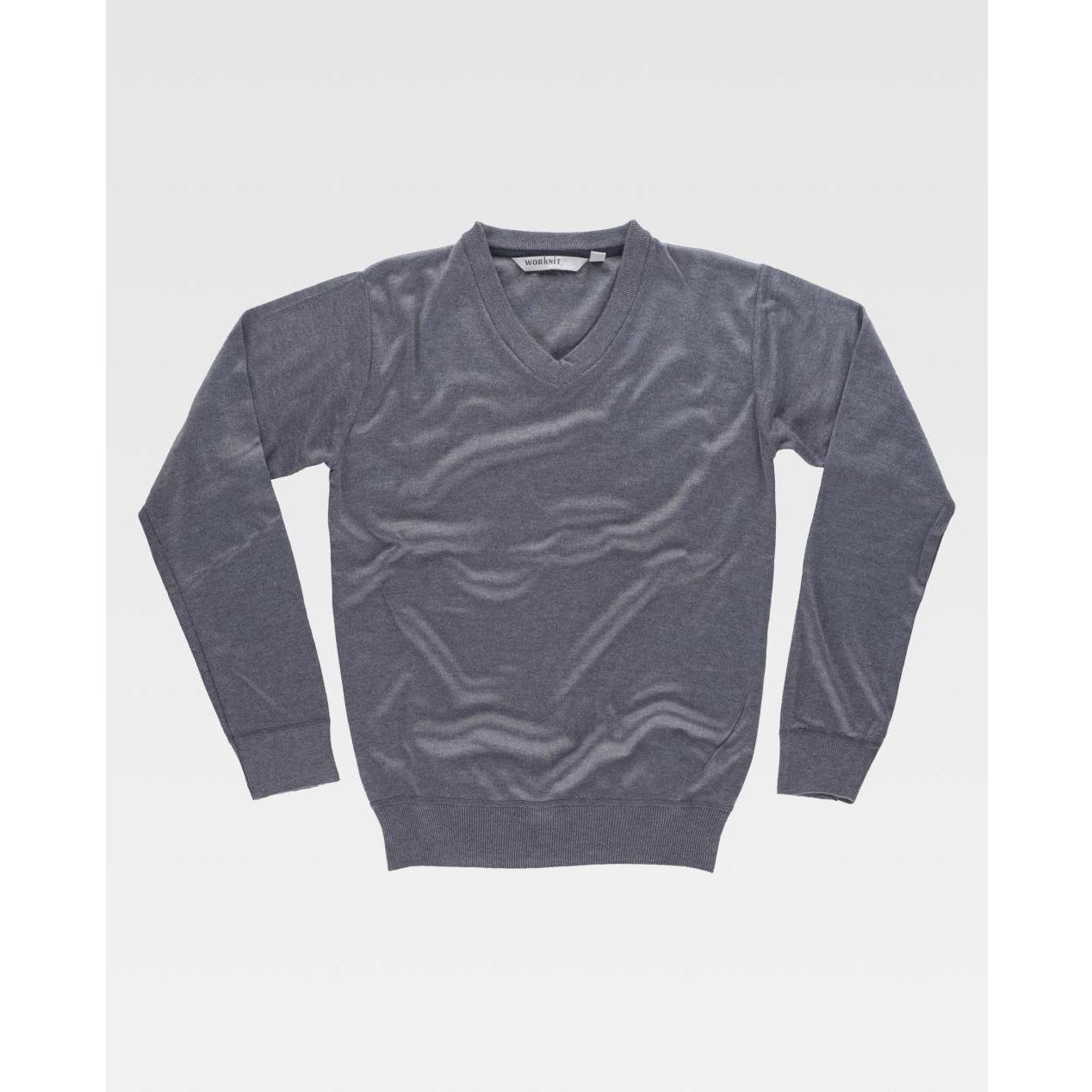 Maglia da Lavoro Workteam con Collo a V S5600