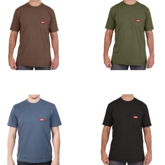 Maglietta Da Lavoro a Maniche Corte Milwaukee Workskin 4932493028