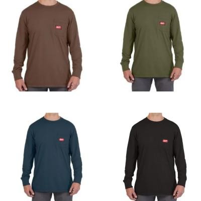 Maglietta Da Lavoro a Maniche Lunghe Milwaukee Workskin 4932493058