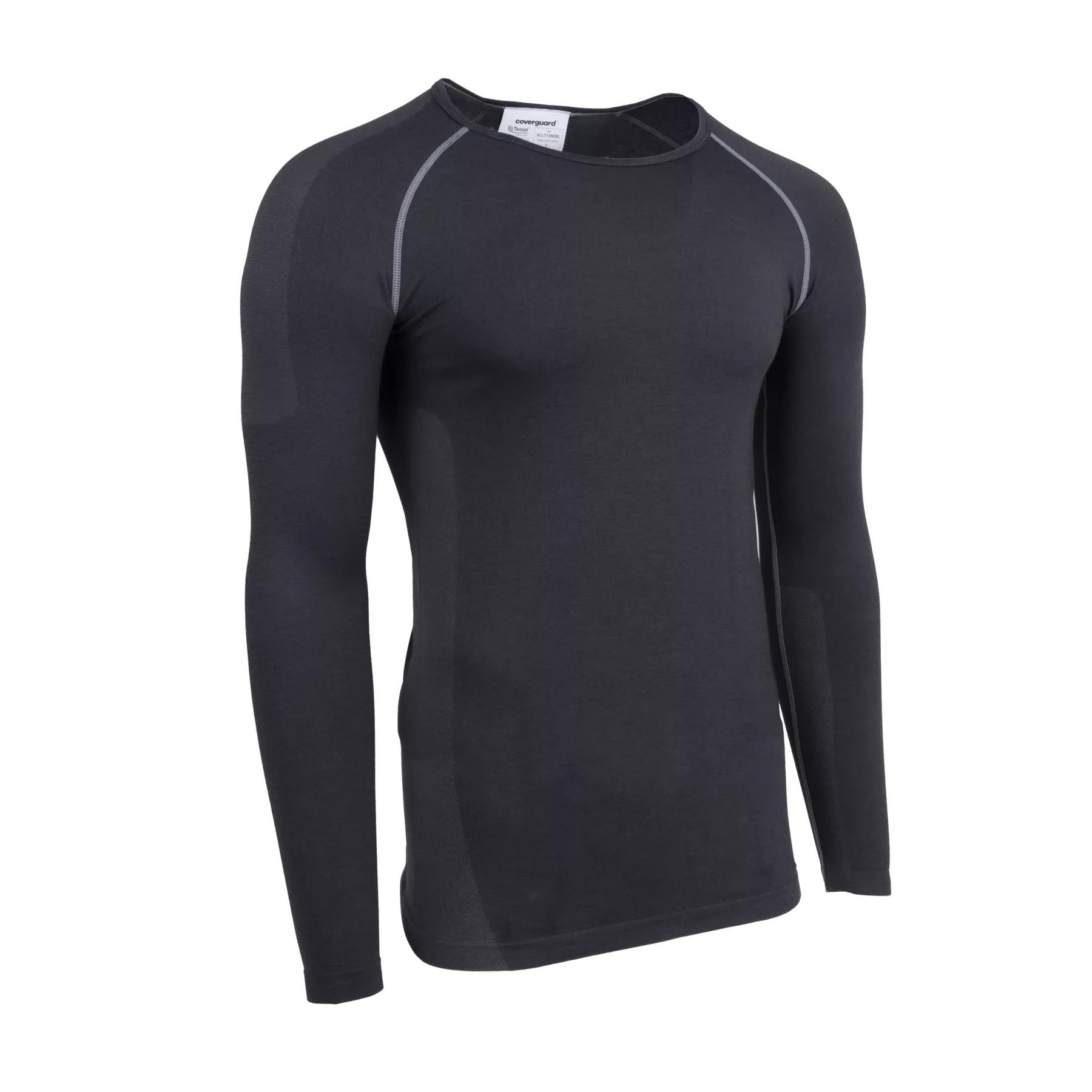 Maglietta da Lavoro Maniche Lunghe Coverguard Clarinet 5CLT15R Strech- Antracite