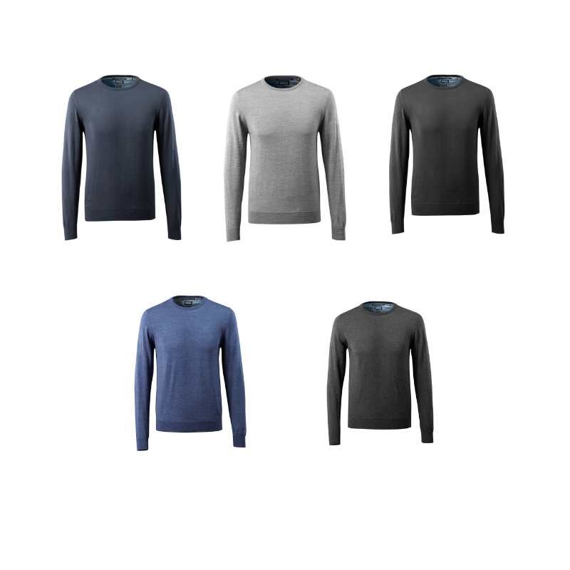 Maglione da Lavoro con Lana Merinos Mascot 50636-989