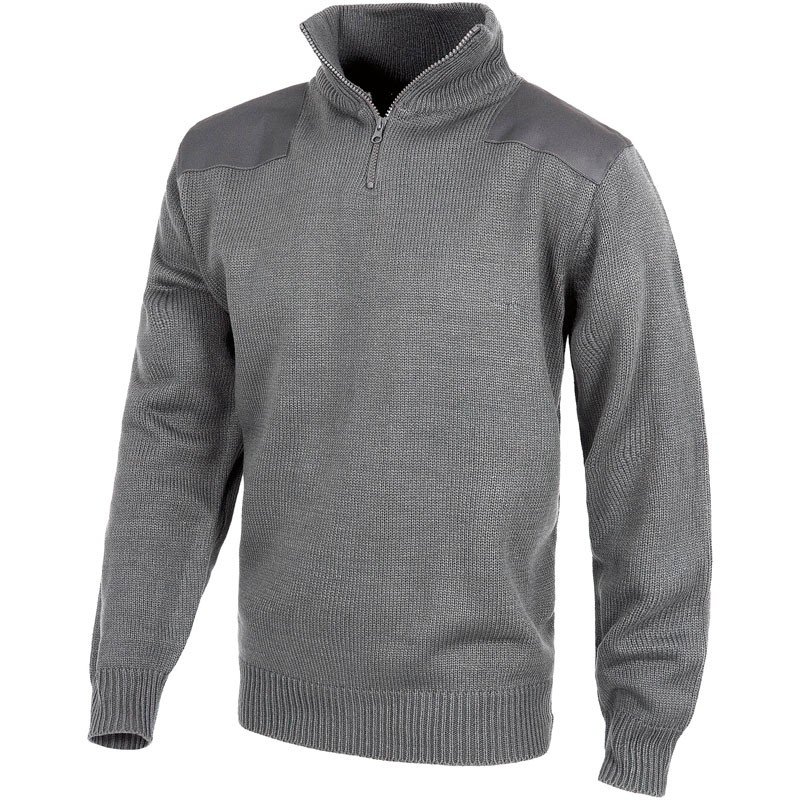 Maglione sportivo collo alto chiusura mezza zip - Workteam