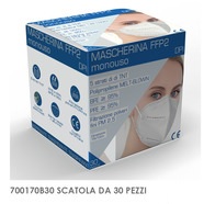 Mascherine FFP2 100-38 senza valvola protezione respirazione