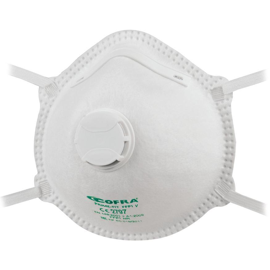 Mascherina con Valvola Cofra Prime-fit FFP1 V M013-B011