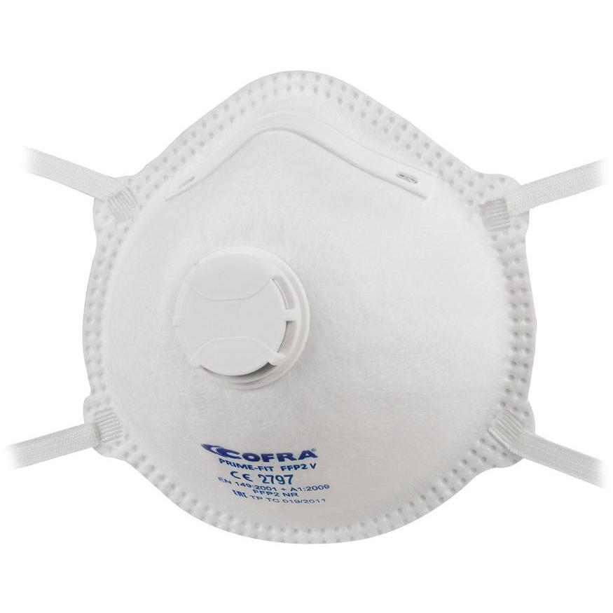 Mascherina con Valvola Cofra Prime-Fit FFP2 V M013-B021