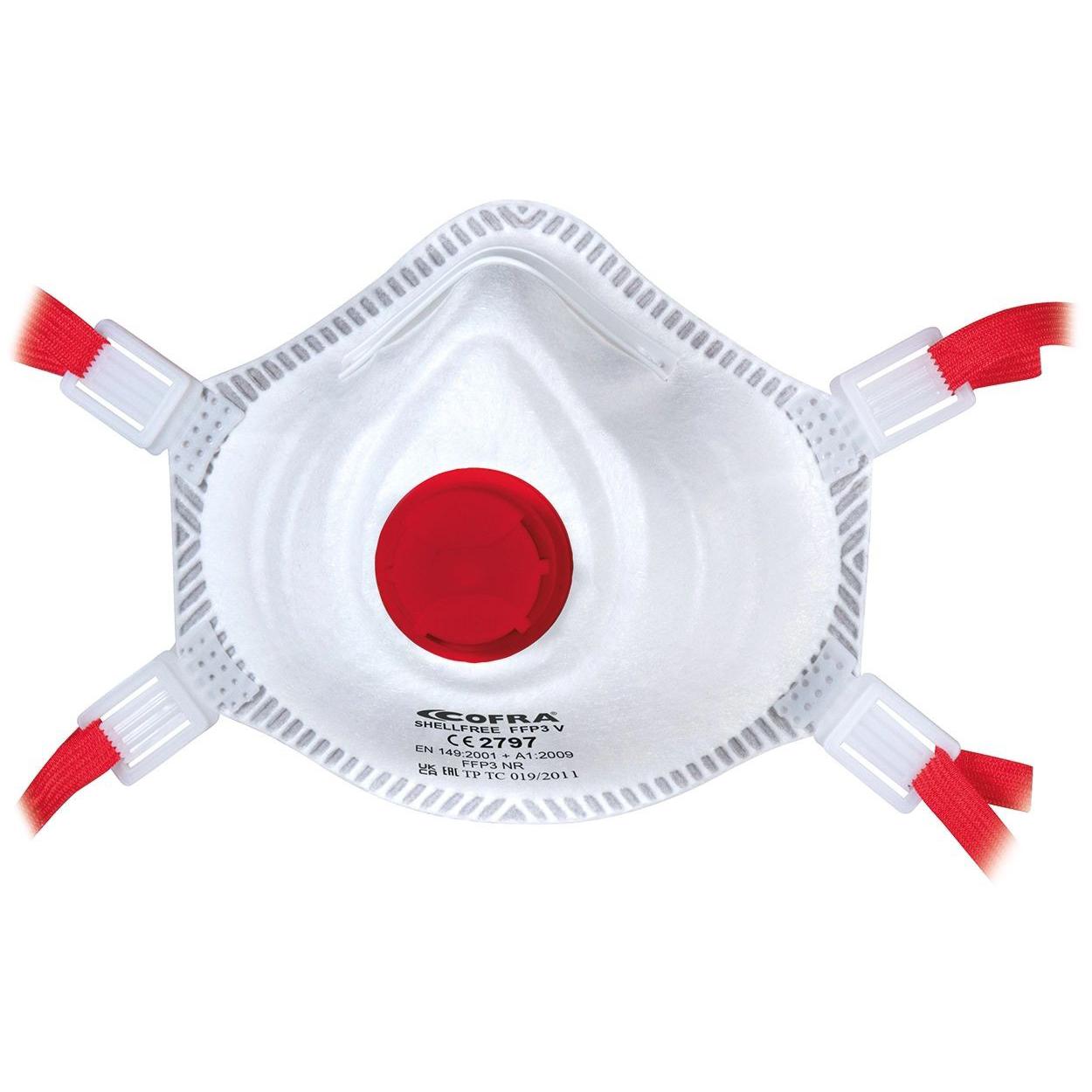 Mascherina con Valvola Cofra Shellfree FFP3 V M010-B031