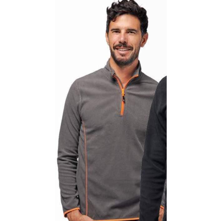 Micropyle da lavoro con zip corta Logica ANUBI1-L