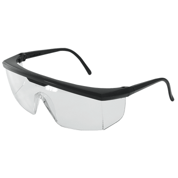 Occhiale monolente incolore.