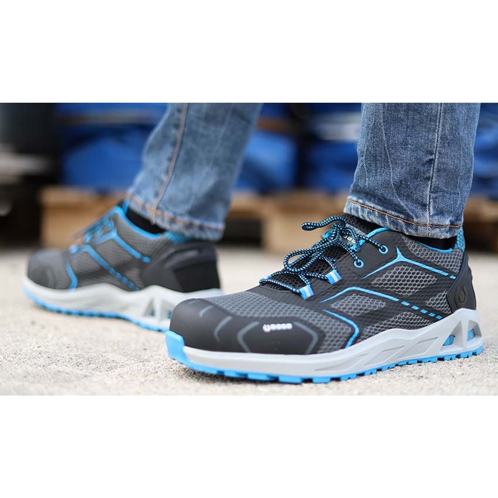 OUTLET - Scarpe Antinfortunictiche Base K-Move S1P HRO SRC leggere e traspiranti 2 - B1004B