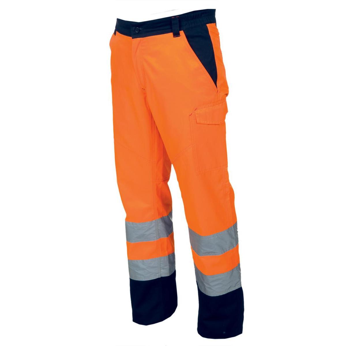 Pantalone bicolore da lavoro Alta Visibilit� Multitasche Payper Charter Polar