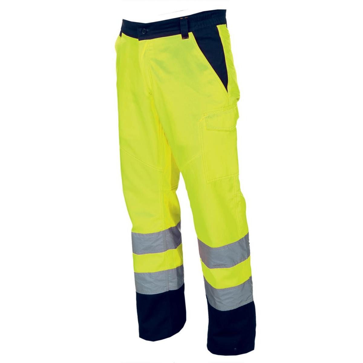 Pantalone bicolore da lavoro Alta Visibilit� Multitasche Payper Charter Polar