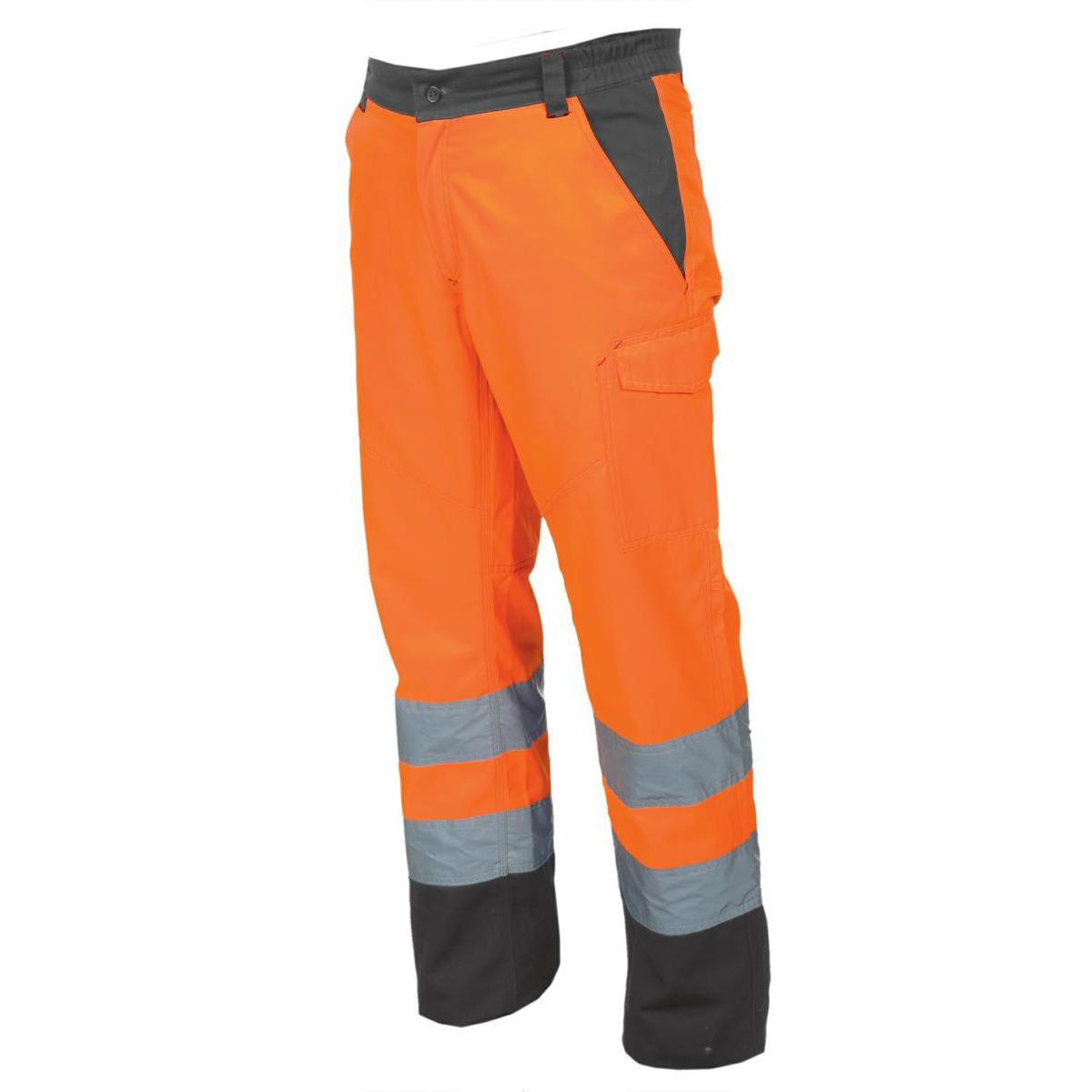 Pantalone bicolore da lavoro Alta Visibilit� Multitasche Payper Charter Polar