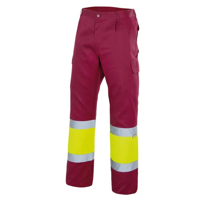 Pantalone bicolore da Lavoro Alta Visibilit� Multitasche Velilla 157