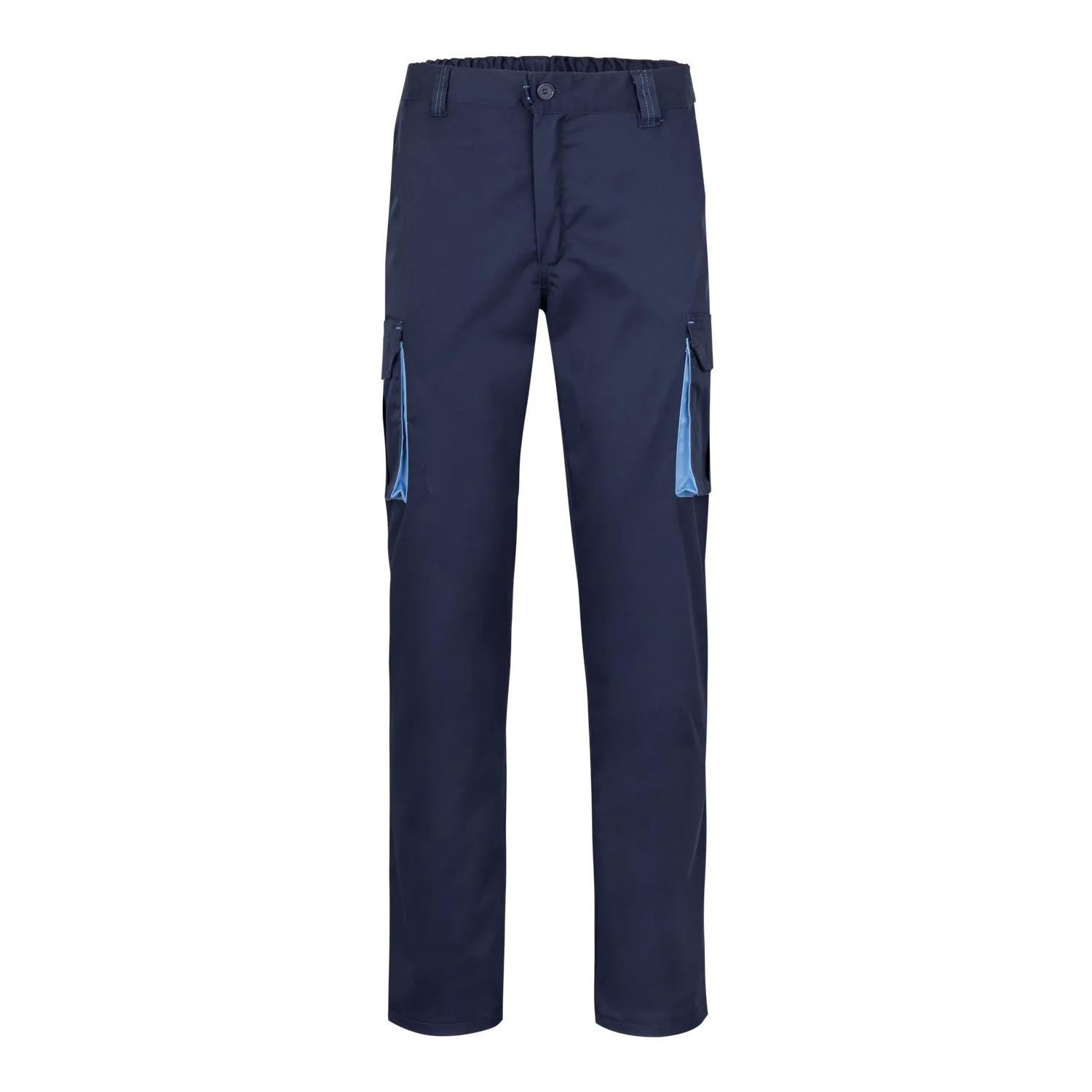 Pantalone bicolore da Lavoro Stretch Multitasche Velilla 103024S