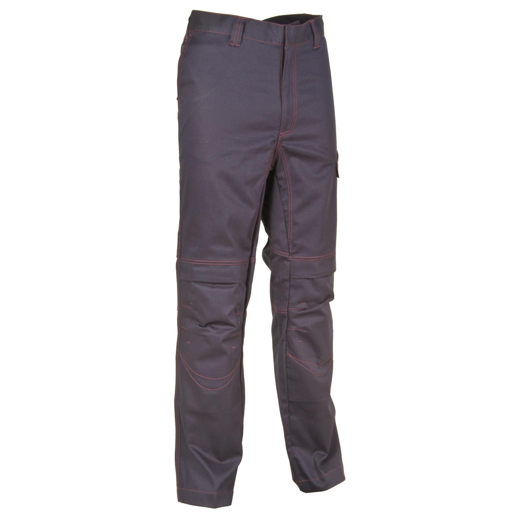 2x Pantaloni per saldatura elettrica Abbigliamento protettivo antifiamma 
