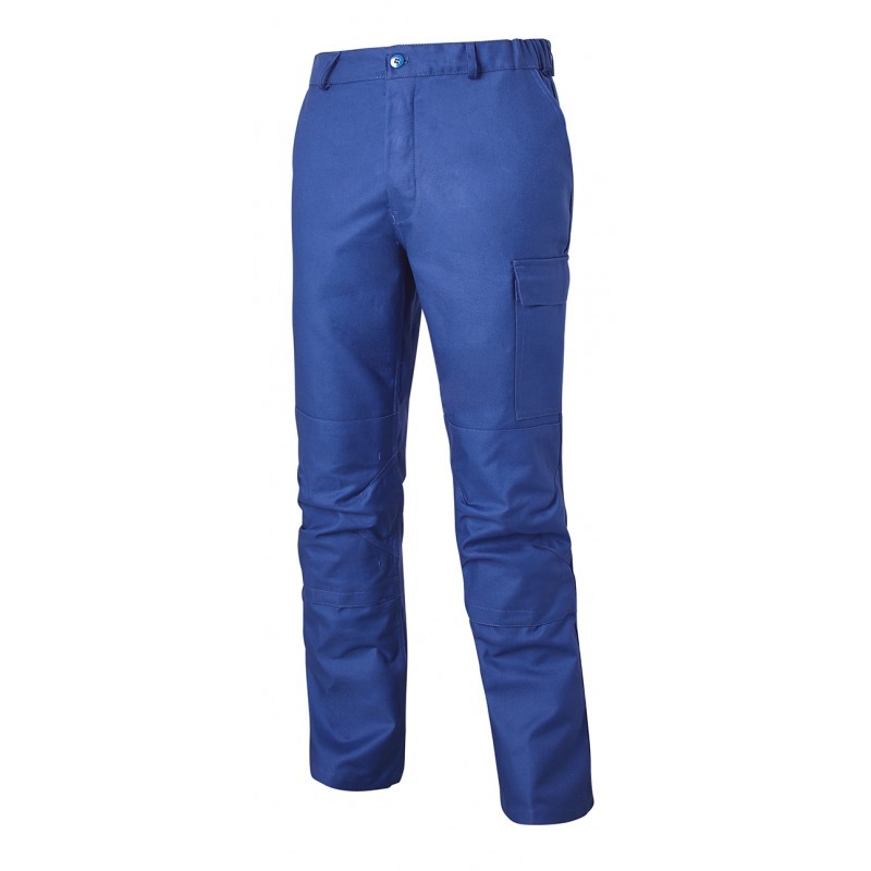 Pantalone con ginocchiere da Lavoro 100% Cotone Multitasche Molinel New Pilote NEWPILOPNPGBLA