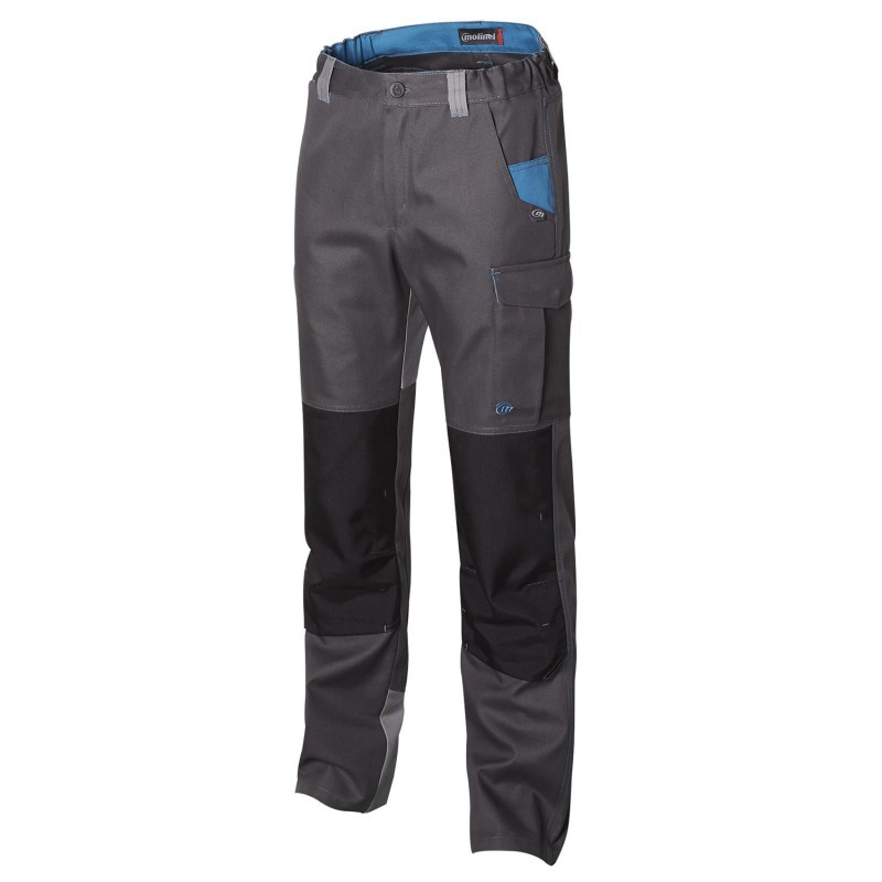 Pantalone con ginocchiere da Lavoro Multitasche Molinel B-Rok 0901.4101.026