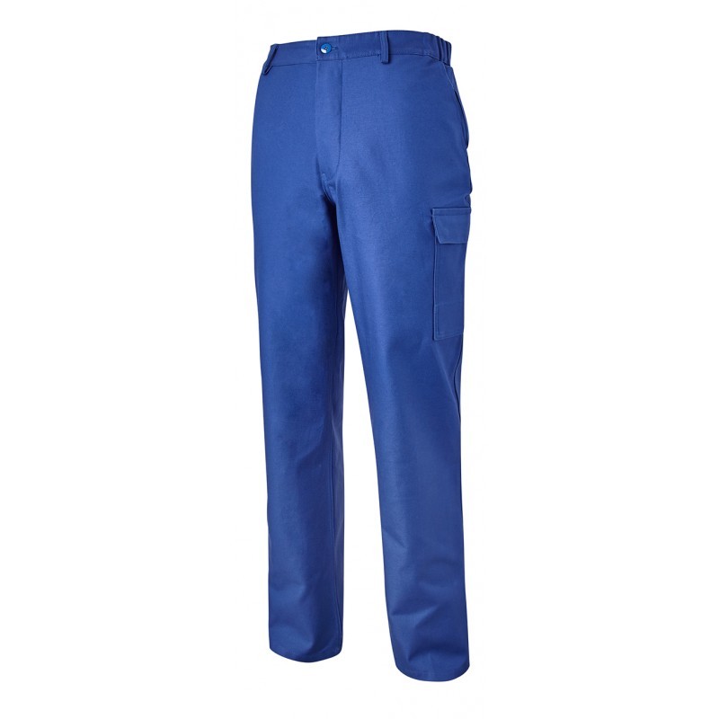 Pantalone da Lavoro 100% Cotone Multitasche Molinel New Pilote NEWPILOTEPNBLA