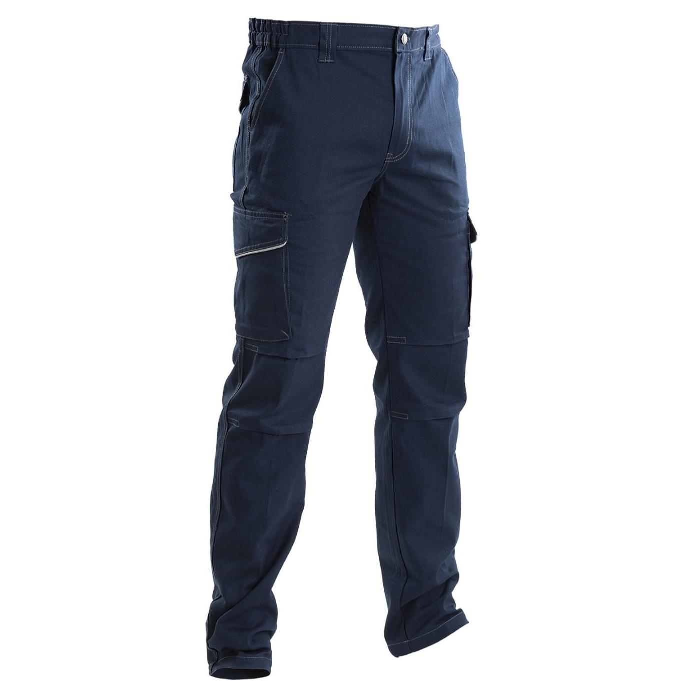 Pantalone da Lavoro 100% Cotone Multitasche P&P Loyal Fustagno F2002 101