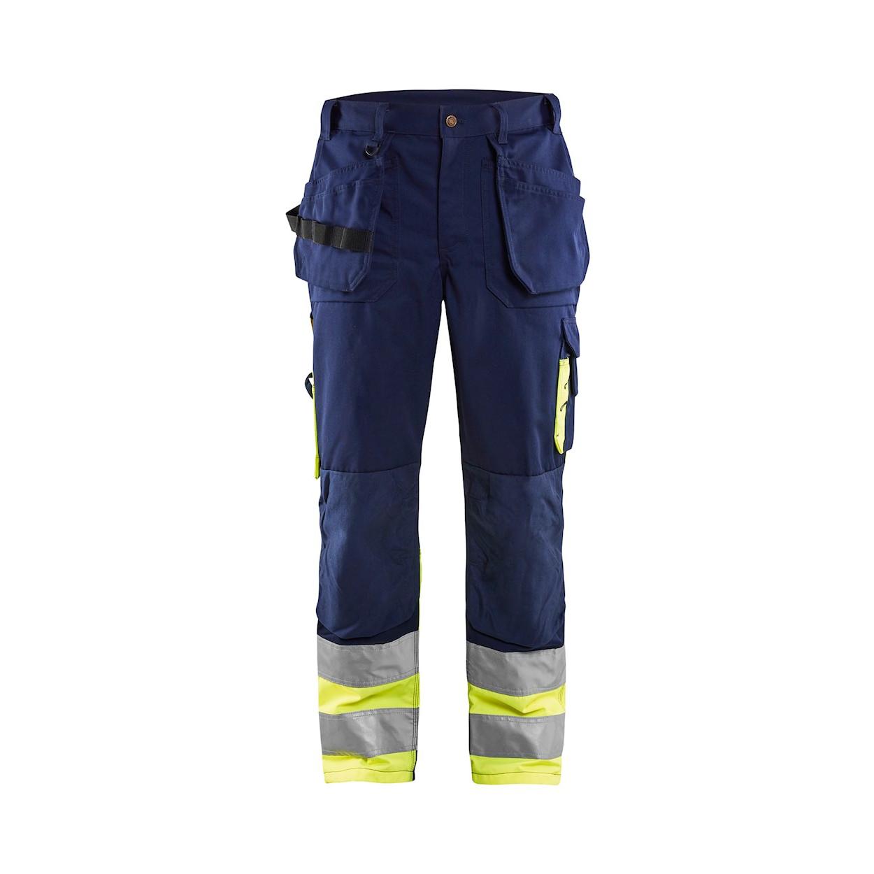 Pantalone da lavoro alta visibilit� Multitasche Blaklader High VIS 100% cotone 152913708833C50