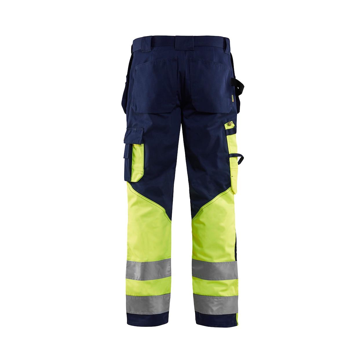 Pantalone da lavoro alta visibilit� Multitasche Blaklader High VIS 100% cotone 152913708833C50