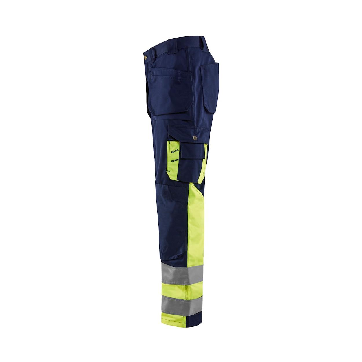 Pantalone da lavoro alta visibilit� Multitasche Blaklader High VIS 100% cotone 152913708833C50