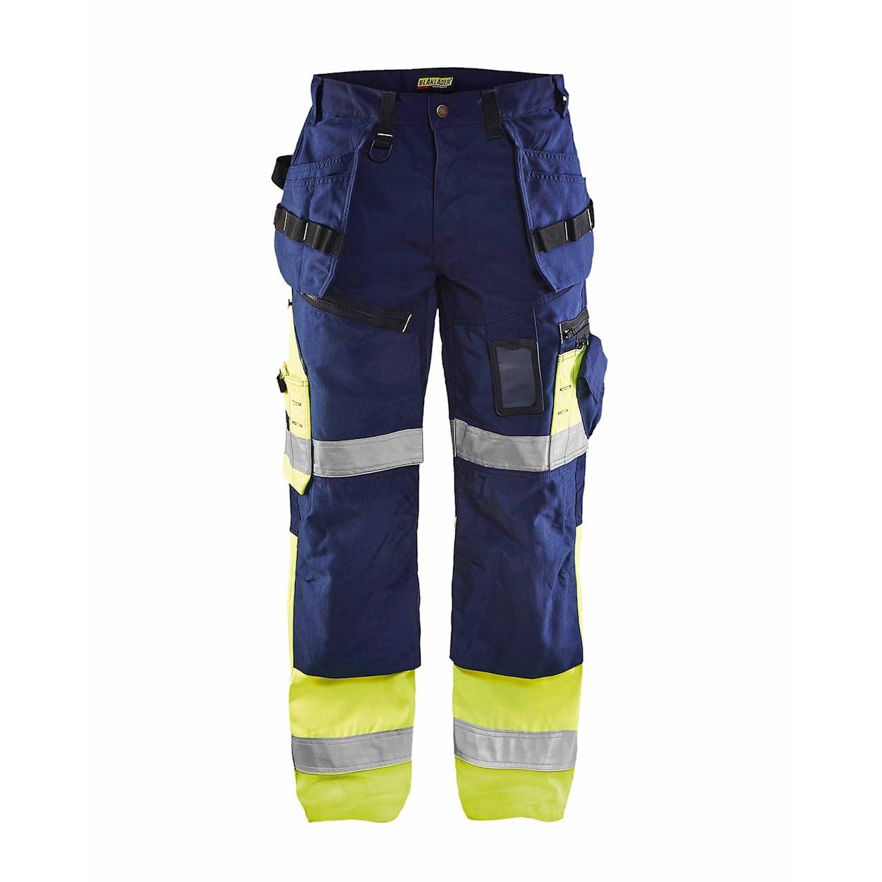 Pantalone da lavoro alta visibilit� Multitasche High Vis X1500 Blaklader 150818608933C50