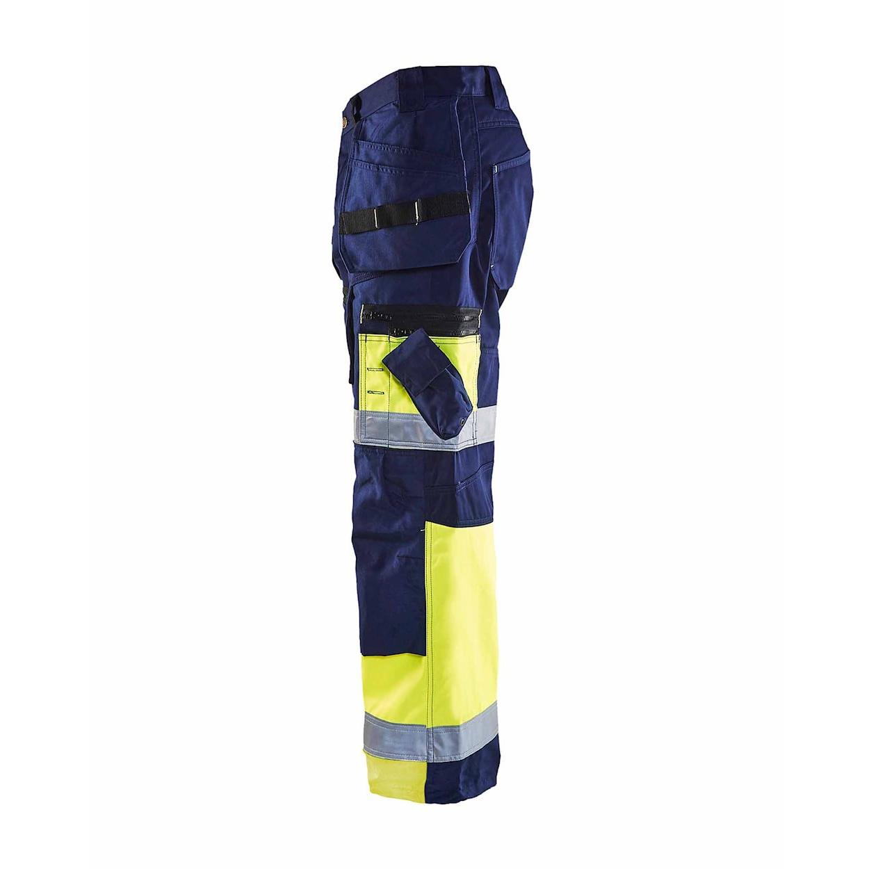 Pantalone da lavoro alta visibilit� Multitasche High Vis X1500 Blaklader 150818608933C50