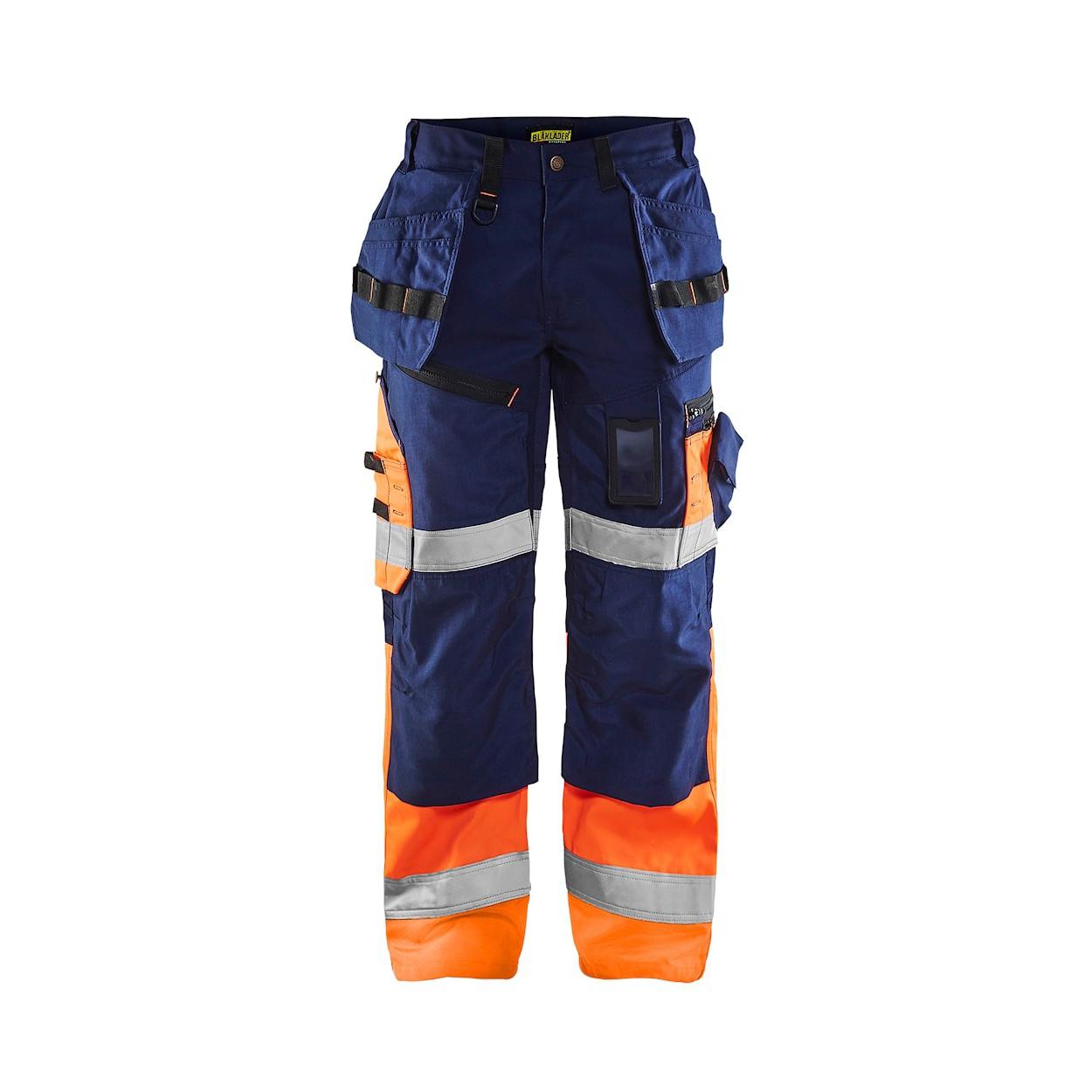 Pantalone da lavoro alta visibilit� Multitasche High Vis X1500 Blaklader 150818608933C50