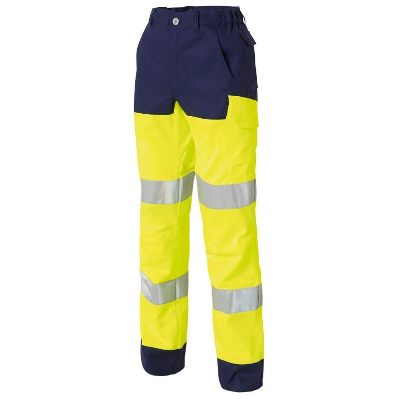 Pantalone da Lavoro Alta Visibilit� Multitasche Molinel Luklight 0248.2351.158