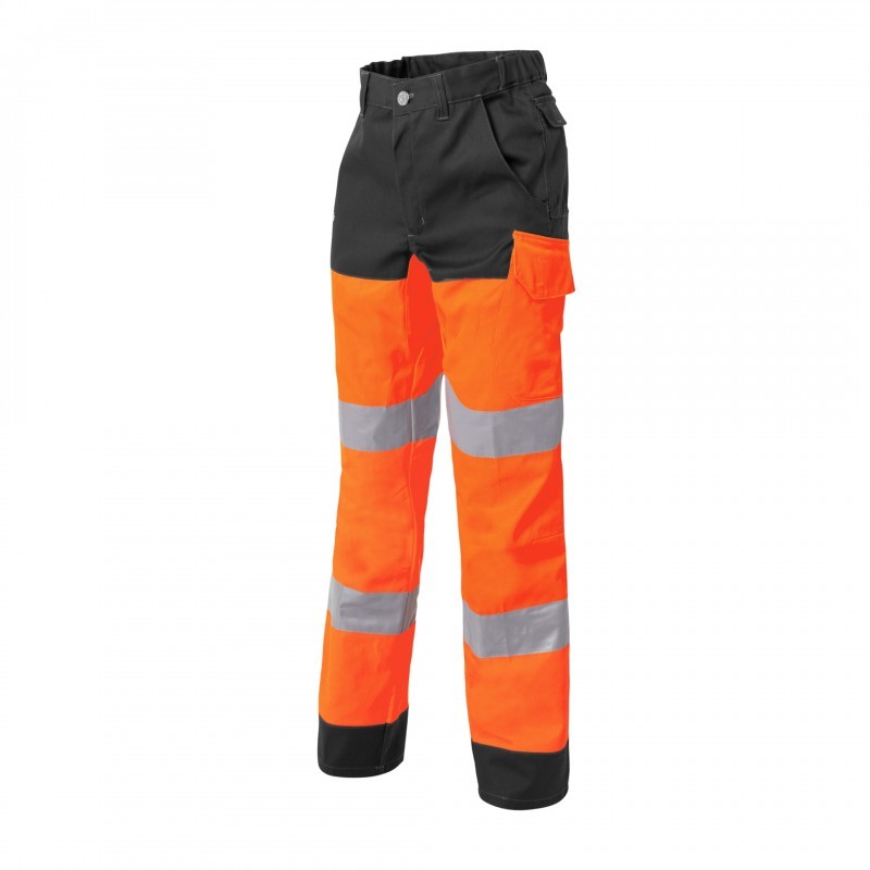 Pantalone da Lavoro Alta Visibilit� Multitasche Molinel Luklight Light 0464.2663.158