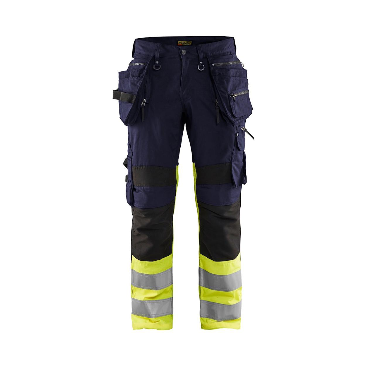Pantalone da lavoro alta visibilit� Multitasche Stretch Blaklader High X1900 strech 199413308933C50