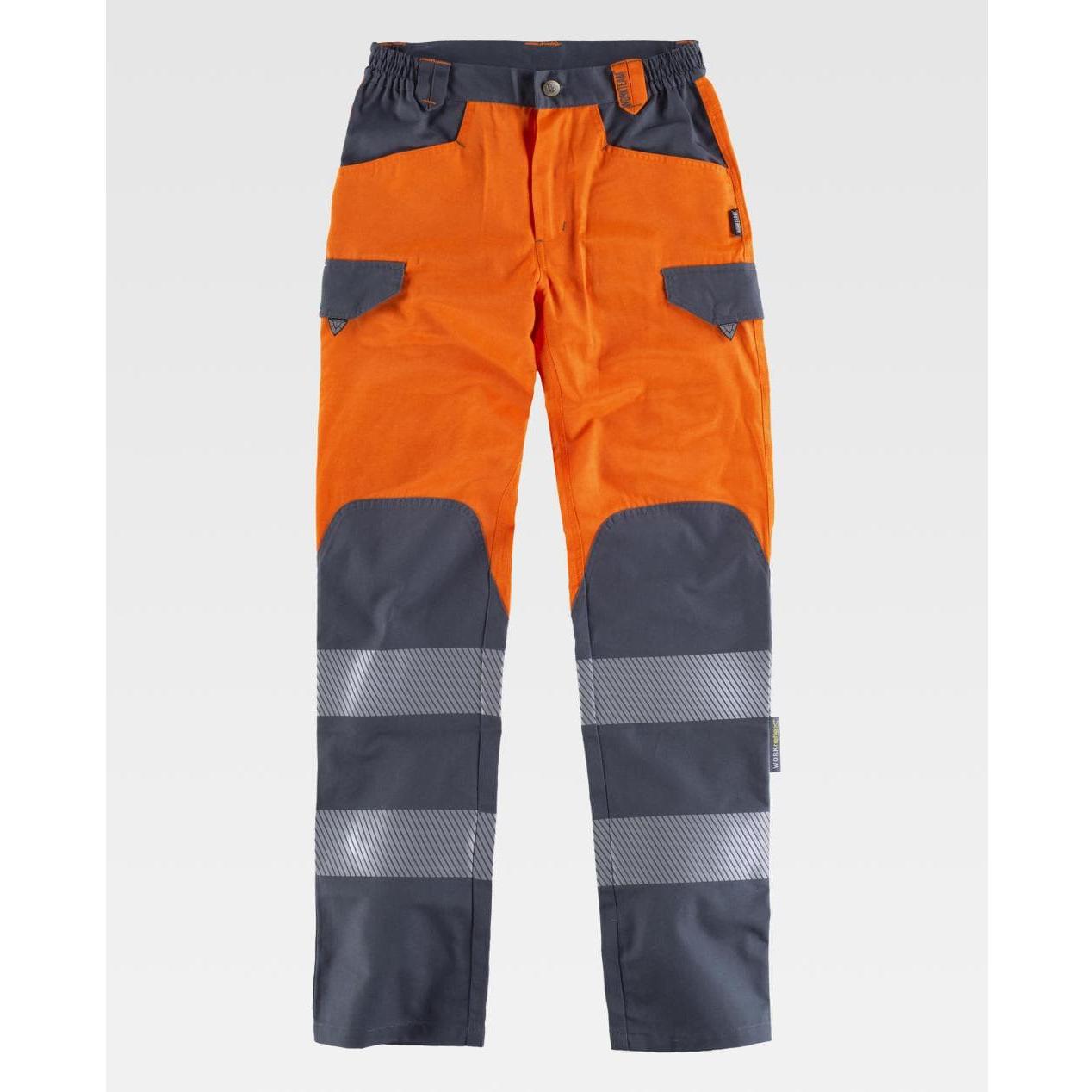 Pantalone da Lavoro Combinato Alta Visibilit� C2715 - Workteam