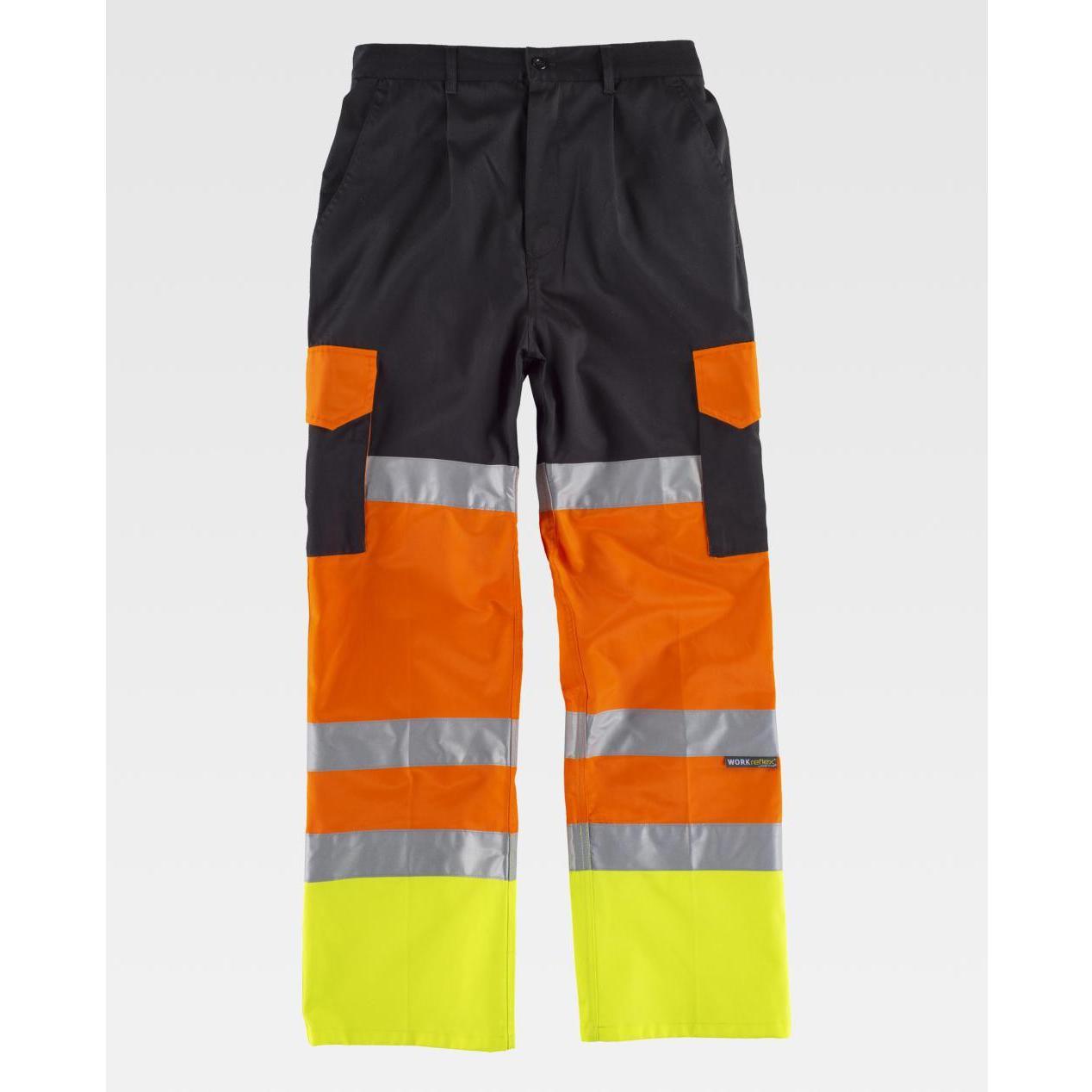 Pantalone da Lavoro Combinato Alta Visibilit� C3216 - Workteam