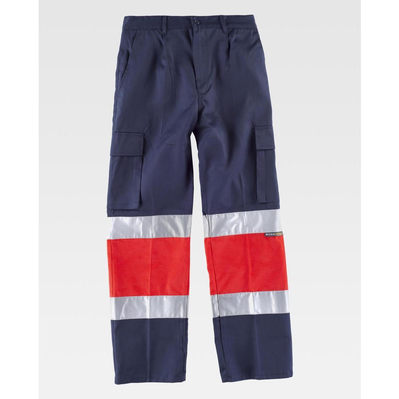 Pantalone da Lavoro Combinato Alta Visibilit� C4057 - Workteam