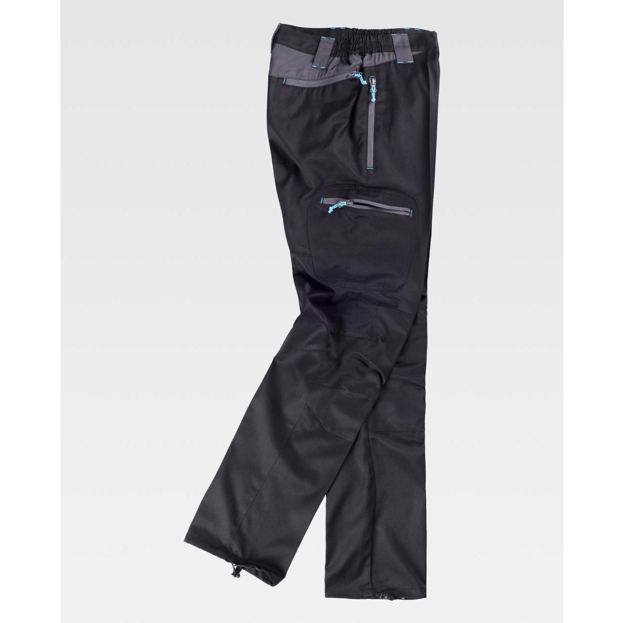 Pantalone da Lavoro da Montagna Viscosa Multitasche S9880 - Workteam