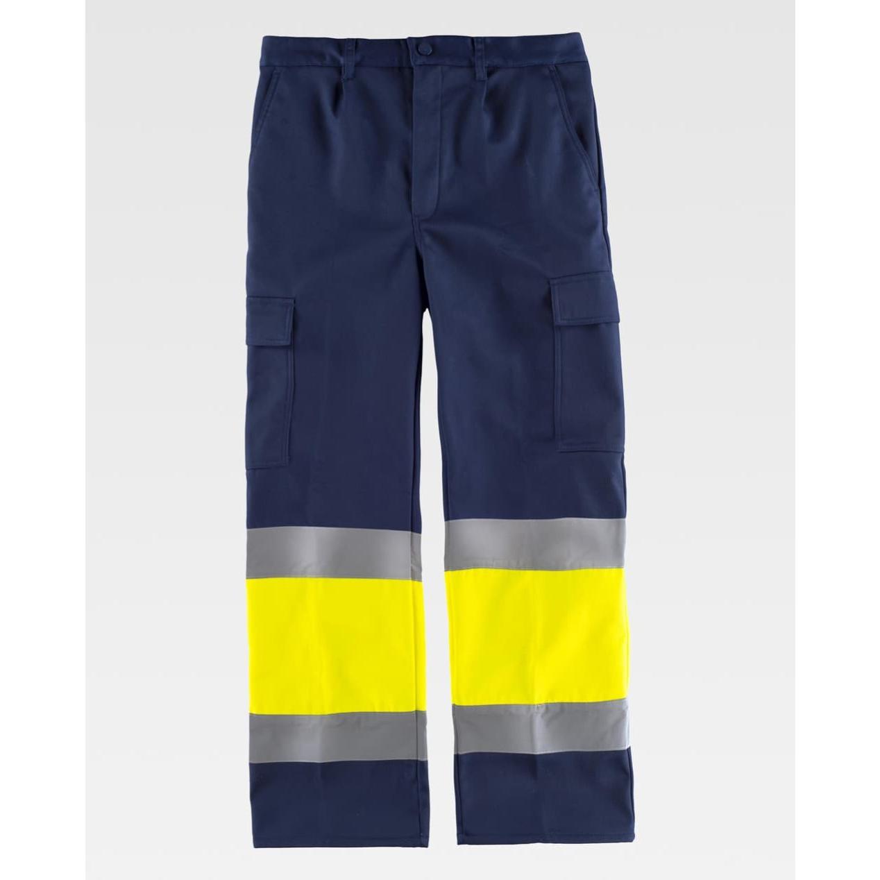 Pantalone da Lavoro Invernale Multitasche Alta Visibilit� C4028 - Workteam